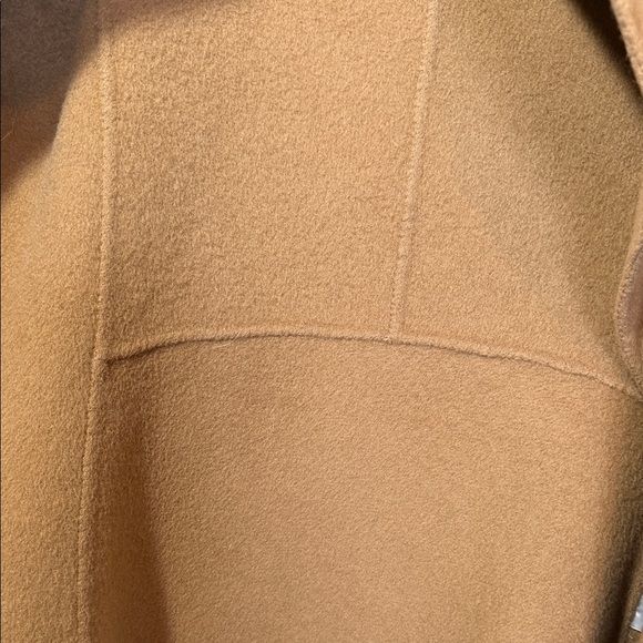 Talbots 90% Wool Women's Camel Open Front Blazer/Jacket, Size Large - Picture 6 of 9